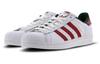 Adidas Originals Superstar Shoes 'White University Red Green' D96974