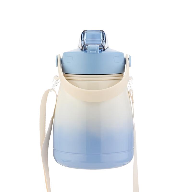 Lock&Lock 1L Dudu Big Belly Dual-Drink Insulated Tumbler