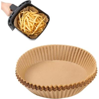 Pişirme Kağıdı - 50 Adet - Sülfürlü - Tek Kullanımlık - Air Fryer İçin