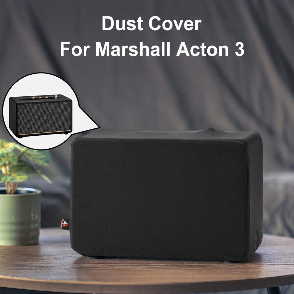 Speaker Dust Cover with Elastic Band Dust-proof Cap Case Stretch Cover Sleeve Compatible with Marshalls Actons III Speaker