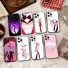 A-Angel Dust Hazbin H-Hotel-l Phone Case For iPhone 17, 16,15,14,13,12,11 Plus,Pro Max, Others Soft Black Cover
