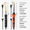 Pro Plastic Repair Soldering Iron 220V/110V for Car Bumper & Damaged Plastic Temperature Adjustable Include PP/PE/ABS/PVC Solder