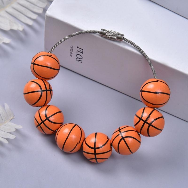 Baseball Shaped Sports Pendant Accessory Attractive Baseball Bag Embellishment Elegant Bag Hanging Ornament for Parties