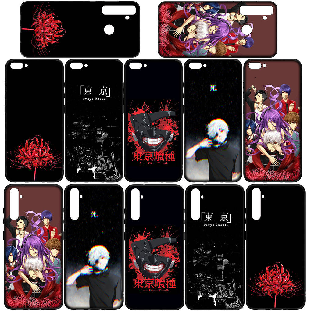 Phone Case for Samsung Galaxy S25 S24 S23 iPhone 16 15 Xiaomi Redmi Note 14 13 12 16E X 11 Pro Max OPPO Moto E15 Huawei Tokyo Ghoul Ken Kaneki Cover