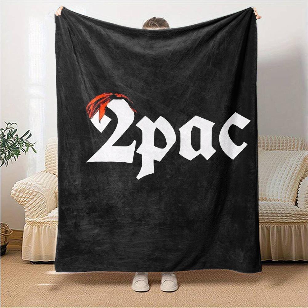 1pc 2pac Soft Flannel All Season Throw for Home, Office, Outdoor UseDurable Comfort Soft Warm Throw for Home