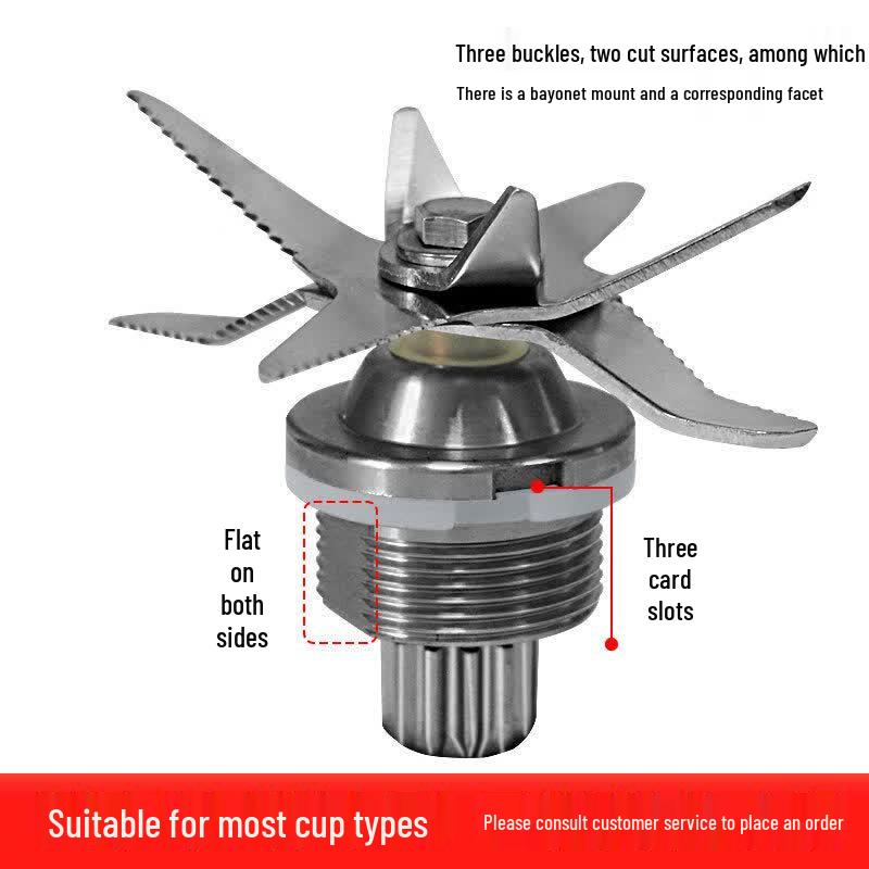 Universal Blender and Food Processor Blade with Bearing