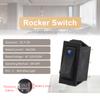 5PCS 3Pin 2 Position Rocker Switch LED Light Button Power Switch 6A/20A 250V/125V  for Car Truck Marine Boat Car Accessories