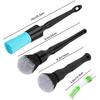 4Pcs Car Cleaning Brusher Car Car Auto Cleaning Brusher Automotive Cleaning Wheels Dashboard Interior Outdoor Mat