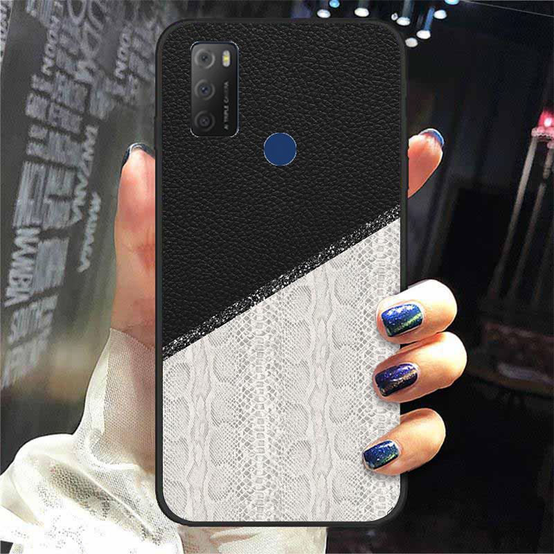 

Для 20B 6159K чехол силиконовый чехол для телефона TCL 20B 6159K чехлы с мягкой задней частью сумки из ТПУ бамперы Fundas TCL 20B 6159K