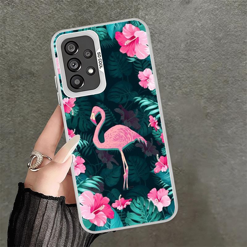 

Pink Red Dreamy Flamingo Soft Phone Case for Samsung A17 A16 A15 A14 A13 A57 A56 A55 A54 A53 A37 A36 A35 A34 A33 A26 A25 A24 A23 Samsung A56