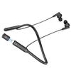 Hmusic Reverse Charging Neckband Earphones  Bluetooth 5.4 Compatible, 35 Hours of Playtime, Driver, High-Sensitivity Microphone, ENC Hands-Free