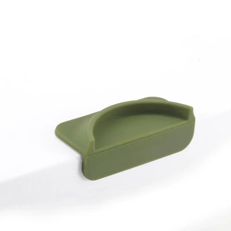 1PC Coffee Tamper Mat Food Grade Silicone Pad Coffee Machine Handle Bar Corner Pad Press Powder Cloth Powder Auxiliary Mat