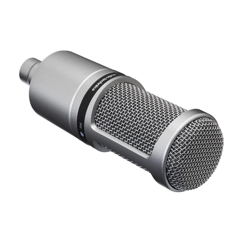 Audio Technica Condenser Microphone XLR AT2020GM Video DistributionHome RecordingPodcastLive CommentaryDTM AT2020GM Gunmetal