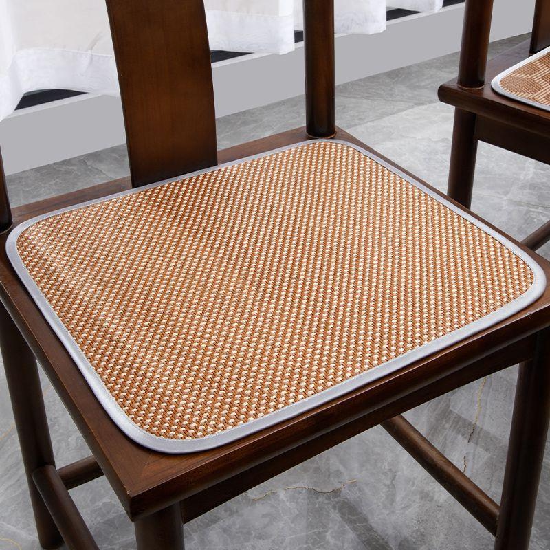 40x40cm/50x50cm Summer Cooling Mat Chair Pad Office Chair Stool Breathable Assorted S Sofa Auile Bamboo Cuion Ice Pad