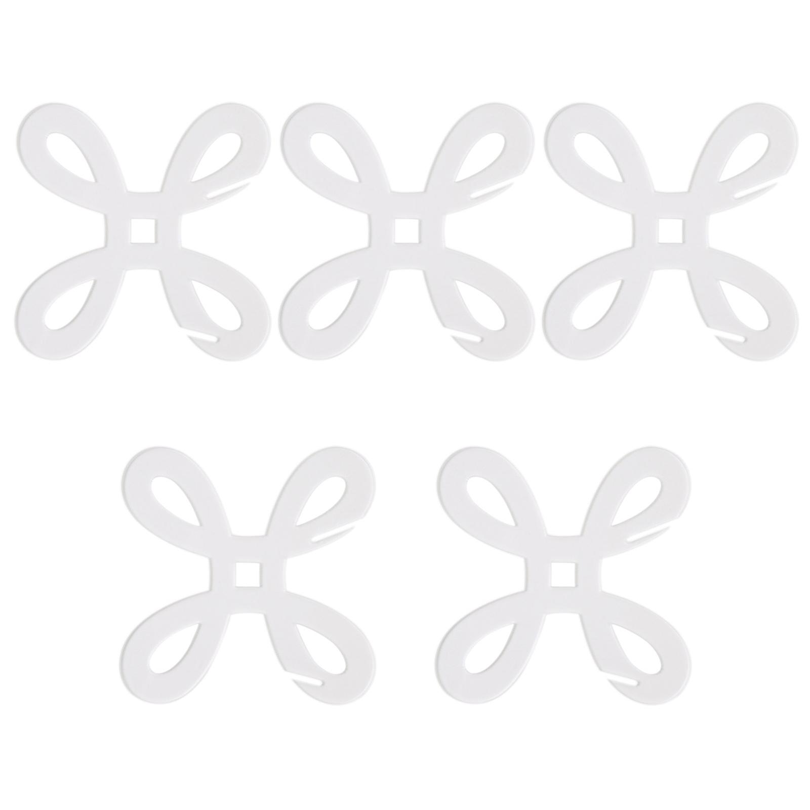 

5 шт. прозрачных акриловых катушек для вязания, ниток для вышивания, катушек для пряжи, для хранения швейных ниток