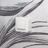 Double Stair Switch, Rounded Surface-mounted Set, Mini White