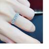 Love Row Diamond Ring Girl High Carbon Diamond Ring Ring Full Circle To Give Your Girlfriend A Gift
