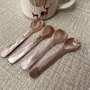 11CM Natural Shell Ice Spoon Cream Coffee Caviar Spoon Mother of Pearl Seashells Stirring Spoons Teaspoon Crafts Kitchen Tool