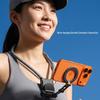 Magnetic Phone Stand with Magsafe Two-Claw Folding Neck Hanging Chest Strap