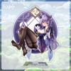 16cm Height Acrylic Large Stand-up Display Featuring Characters From Mondstadt and Liyue In Genshin
