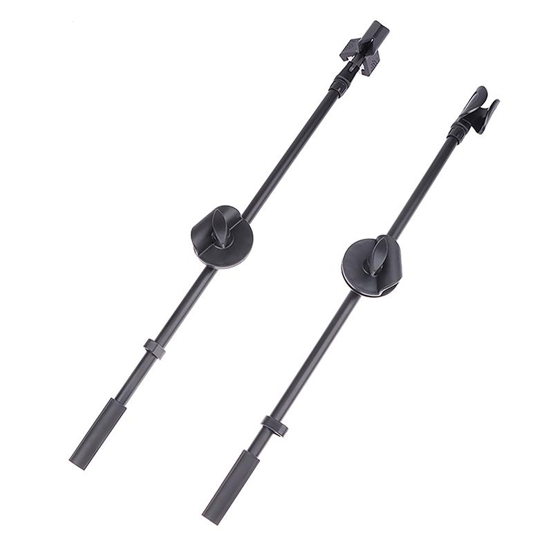 55Cm Microphone Crossbar Stand Rotating Microphone Stand Screw Boom Arms Mic Clip Phone Holder Extension Bracket