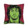 John Rambo Movie Classic Red Text Logo Pillowcases Novelty Pillow Case For Living Room Sofa Comfy Pillow Cover