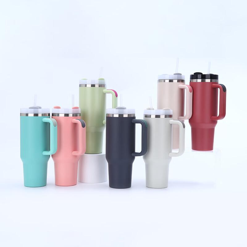 Shangqi 40oz Insulated Travel Tumbler with Handle