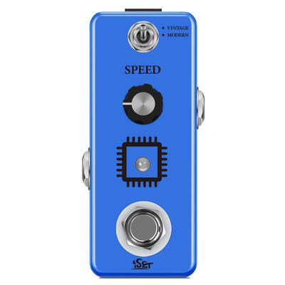 ISET Phaser Guitar Pedal Analog Quanta Phase Effect for Electric Guitar and Bass with Thule Bypass (Phase)