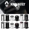 For Volkswagen VW GTI R Golf 5 7 6 4 Polo Tiguan Passat Jetta Lavida Car Styling 3D Metal Wheel Tire Valve Stem Caps Accessories HB432