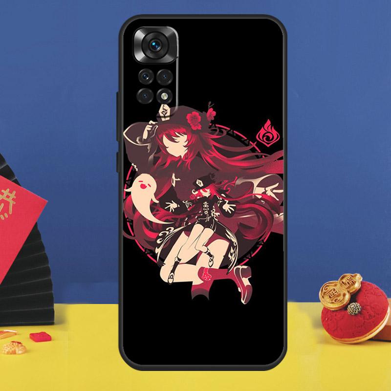 Genshin Impact Hu Tao Phone Case For Xiaomi Redmi Note 15 Pro Plus 13 12 11 9 10 14 Pro 10C 12C 13C 14C 15C Cover