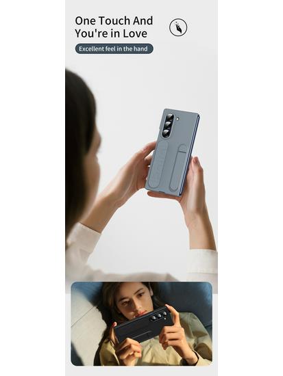 Samsung Z Fold 7/6 Case: Official Style with Integrated Stand, Strap, and Protects Fold 5/4