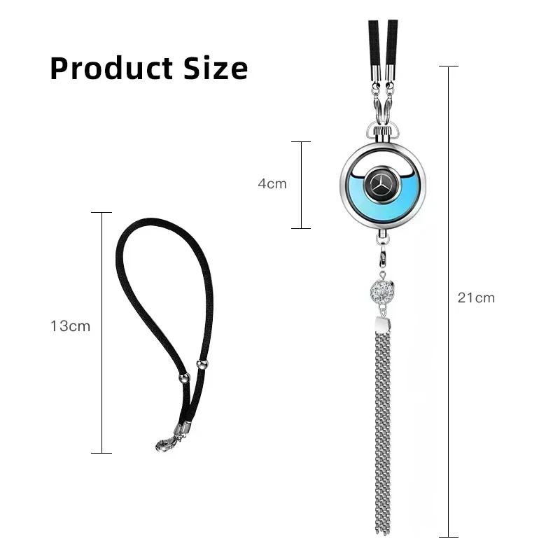 Car Perfume Diffuser Pendant Ornaments Auto Aromatherapy For Mercedes Benz AMG W204 W205 W203 W211 W212 W213 W201 W210 W124 W126 KK6