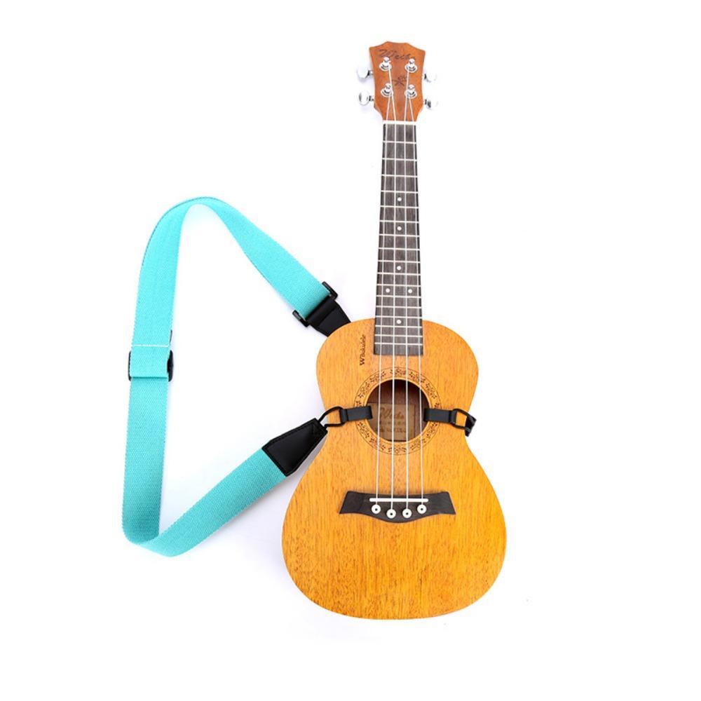 Langlebiger Gitarrengurt Verstellbarer Ukulelengurt Musikinstrument Halsgurt Gitarrenzubehör