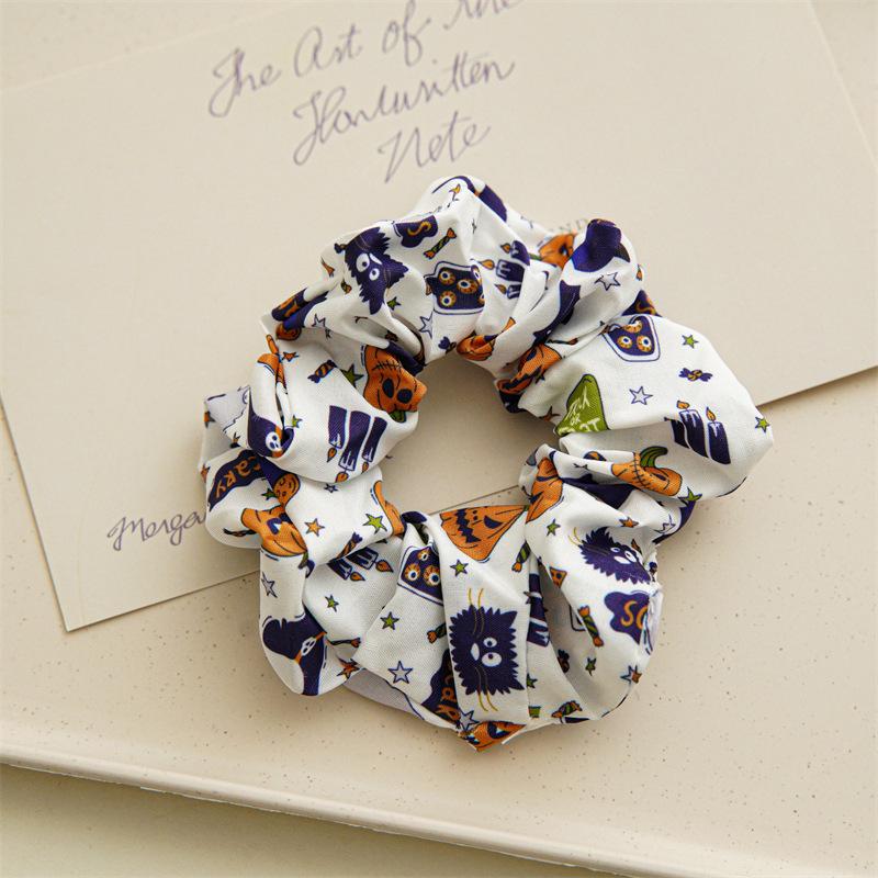 

Хэллоуин Череп серии резинки для волос для девочек эластичные ленты для волос держатель для хвоста резинки для волос резинки модные женские аксессуары для волос