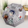 1pc Fantasy Creature Emblem Umbrella with Plastic Handle,Suitable for All Seasons Home Travel Outdoor UmbrellaM1225