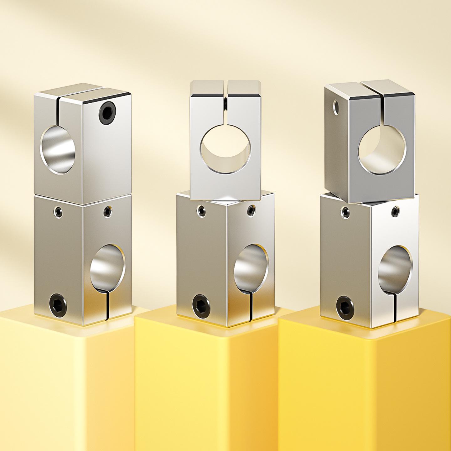 Universal Adjustable 360° Rotating Clamp with Same/Different Diameter Options Same Diameter 6mm*6mm