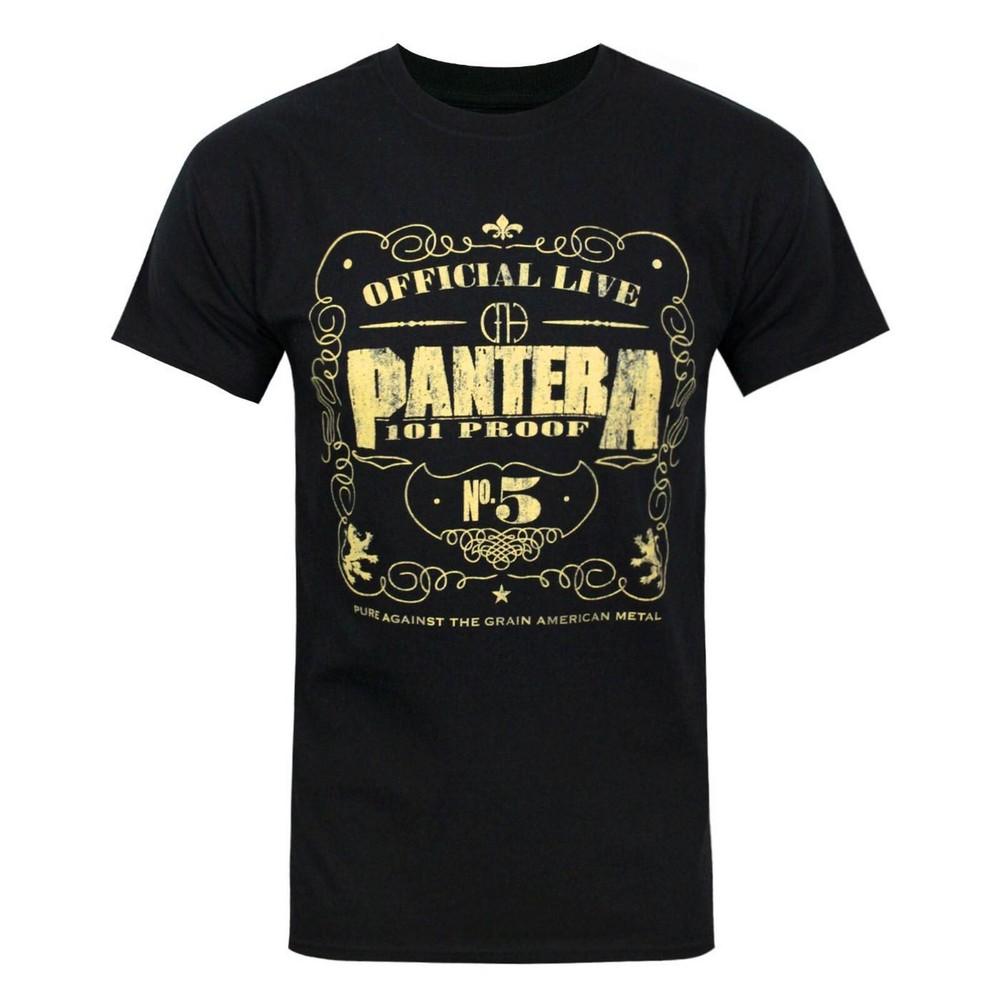 Pantera TShirt 101 Proof Rock Band Official Black New Unisex T-Shirt S