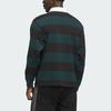 adidas Originals Polo Shirt Men's Black/Aurora Ivy Green KF5068-