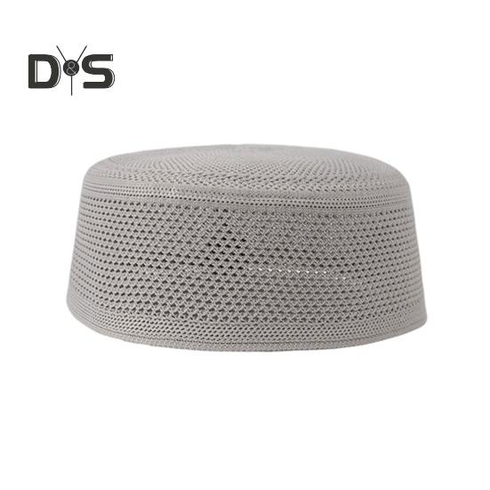 Pánský cylindr se síťovaným designem Etnický styl Silná prodyšnost Jednobarevný klobouk Outdoorový doplněk Denní nošení
