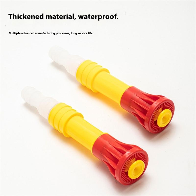 360 Degree Rotating Garden Sprayed Sprinkler Nozzle Sun Resistant Plastic Ergonomic Grip Watering Tool Irrigation Device