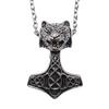 Witch Knot Pendant Necklace Wiccan Celtic Occult Protection Jewelry 45cm or 70cm long chain