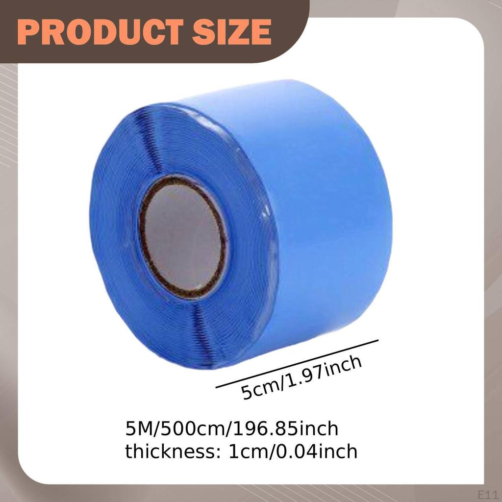 Nastro Antiscivolo Manico Morbido Silicone Accessori Remo Resistente alla Fiamma Avvolgimento Impermeabile