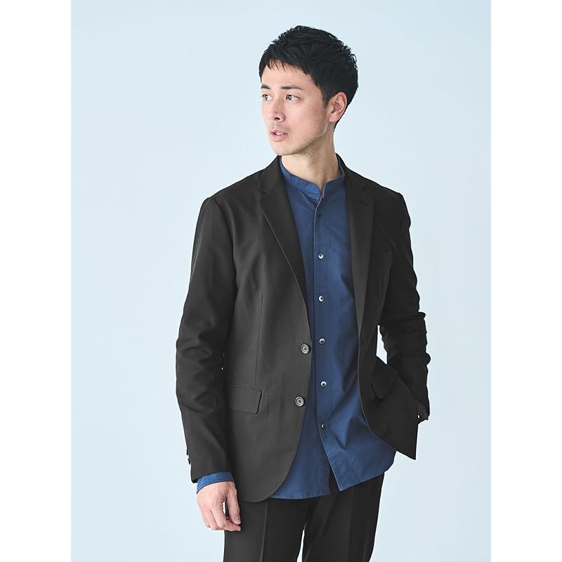 [United Arrows green label Relaxing] WEB limited JUST fit Dry PE slim setup jacket & pants -Water absorption, quick drying and anti-wrinkle-