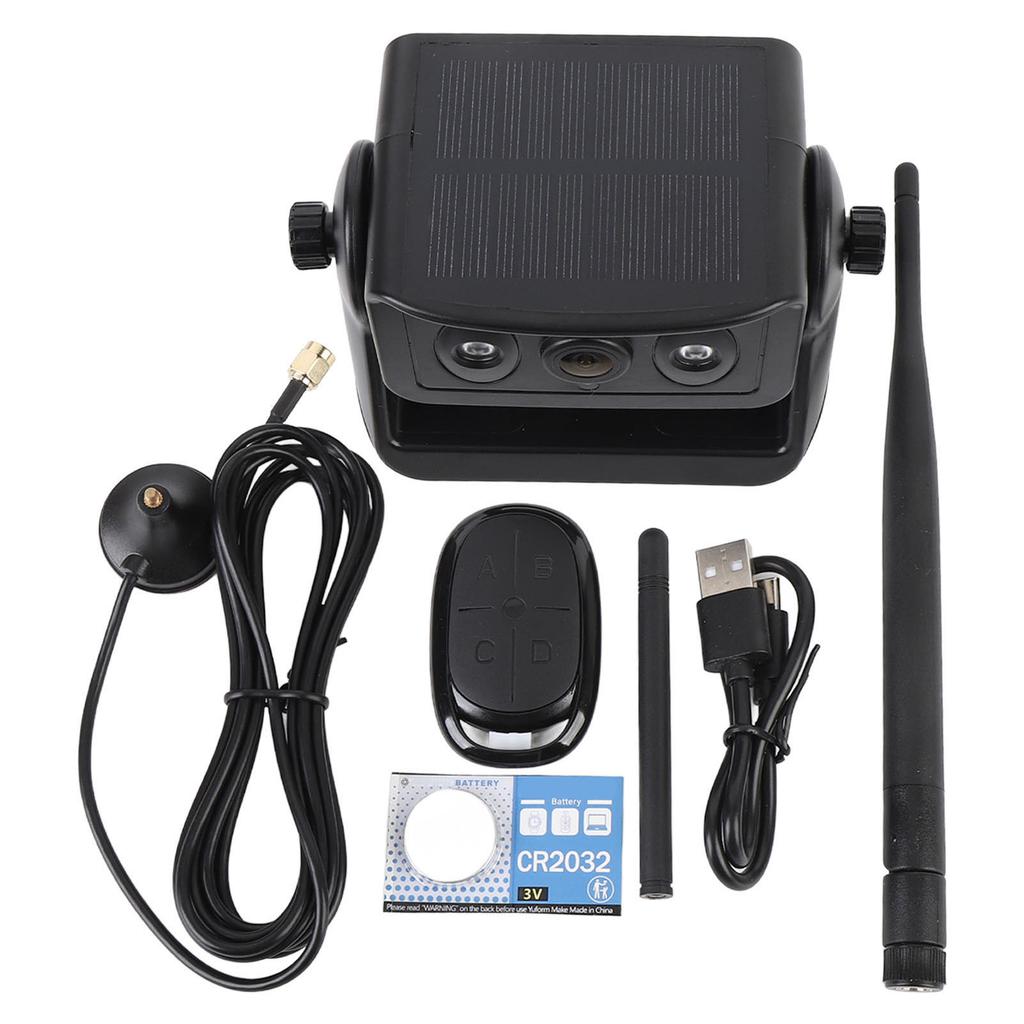 Backup Camera Clear Image 2.4G Wireless WiFi 1280 X 720 Solar Power Charging Blind Spot Rear View Camera