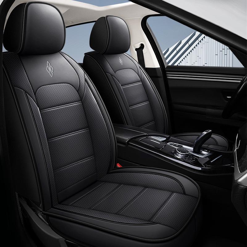 Universal Nappa Leather Car Seat Cover - Four Seasons, Full Coverage