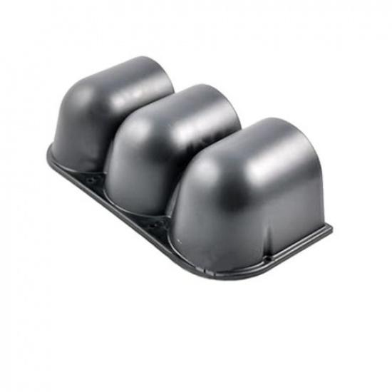 Car 2" 52mm Triple Hole Dash Gauge Pod Holder Black