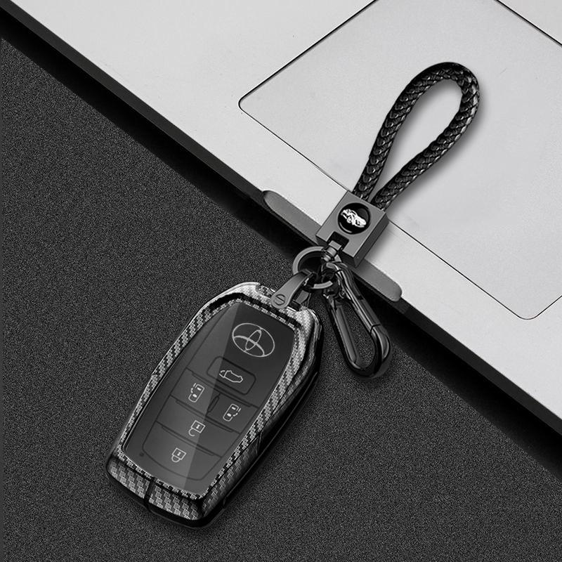 Toyota Sienna 5-Button Key Fob Metal Protective Case for Men