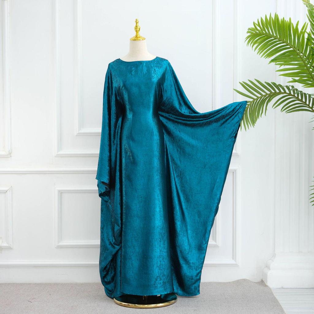 Loriya2025 Elegantes Patchwork Abaya Kleid LR778