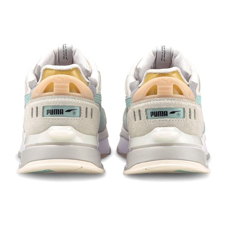 Puma Mirage Leather Casual Outdoor Low-Top Lifestyle Shoes Unisex Sneaker Gray Pink Blue 380696-04