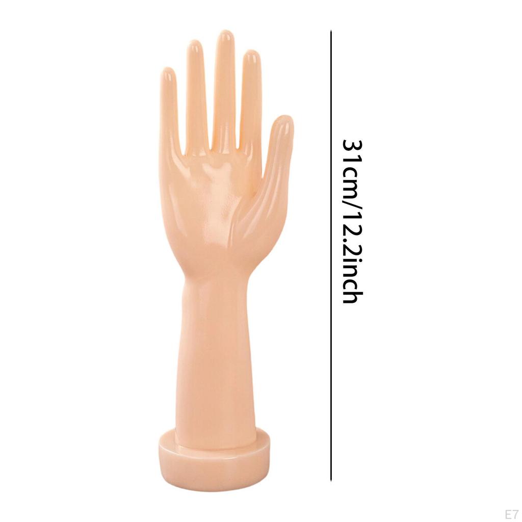 Mannequin Hand Display Accessories Holder Glove Bracelet Chain Gifts Nail Art Training